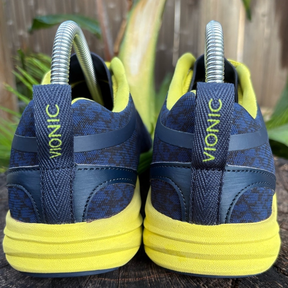 Vionic Women’s Python 335/Vs025 Navy Yellow Runni… - image 4